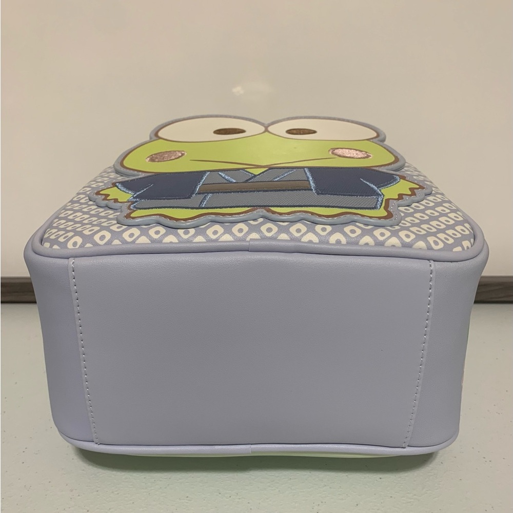 Her Universe Keroppi Wagara Kimono Mini Backpack & Mini Wallet-New - Picture 10 of 13